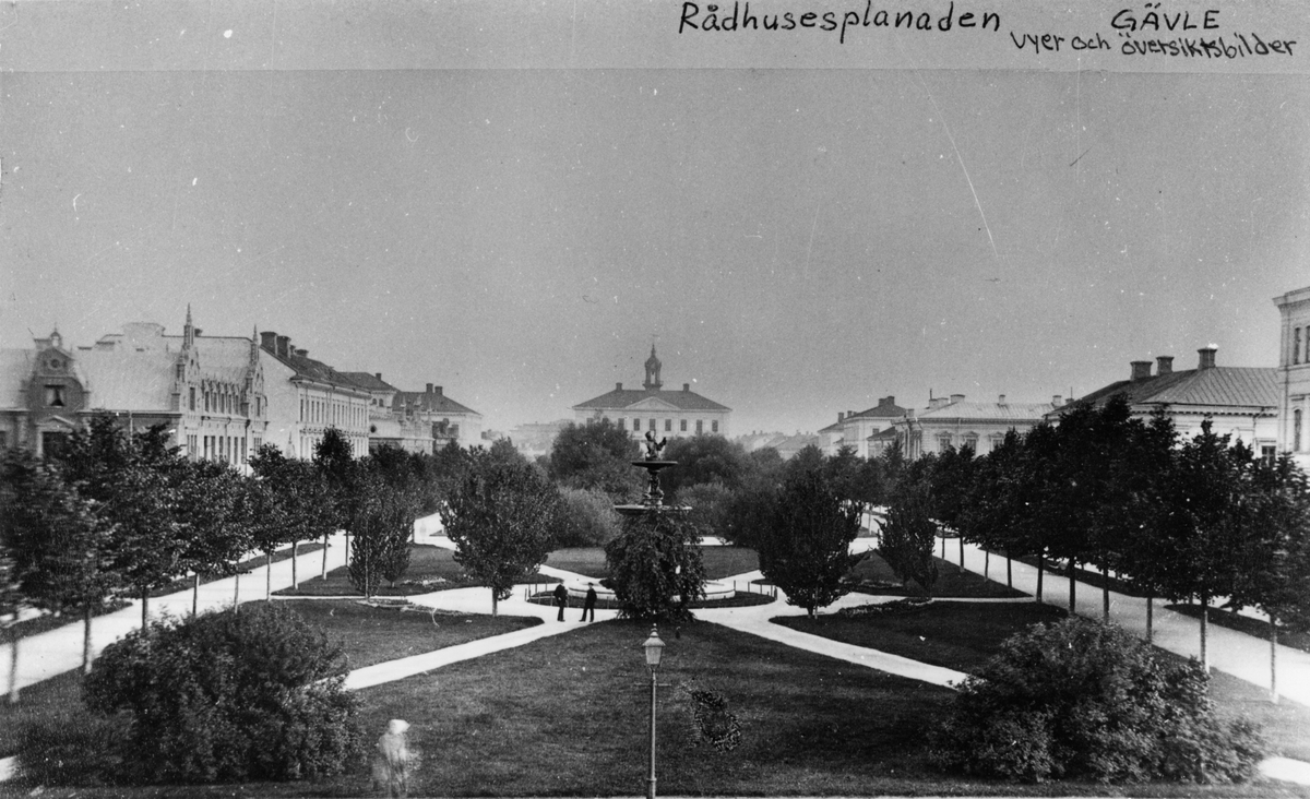 Gävle stad – Norr, Esplanaden.
Rådhusesplanaden.
