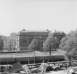 Länsmuseet Gävleborg sett från andra sidan Gavleån (norrifrån) i Juni 1979