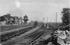 Sandvikens station, maj 1904.