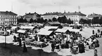 Gävle stad  Norr, Stortorget.
Stortorget omkring 1903.
