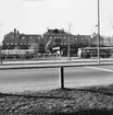 Vy mot Hamntorget, nuvarande busstation.
I bakgrunden Centralstationen.