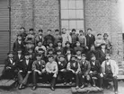 Personal vid Robert Sjöströms mek. verkstad omkring år 1900
