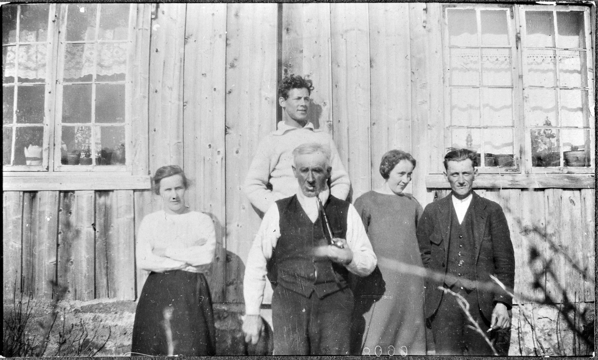 Utafor stua på Langmorønning, Rissa.