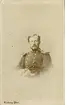 Porträtt av Johan Gustaf Wilhelm Engelke, officer vid Hälsinge regemente I 14.
Se även bild AMA.0007149.