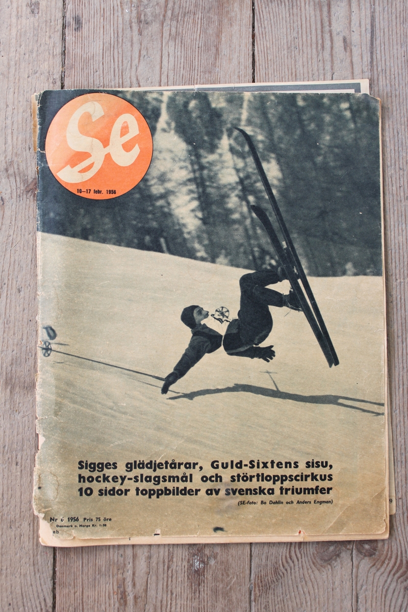 Tidningen "Se" 17-24 februari 1956.