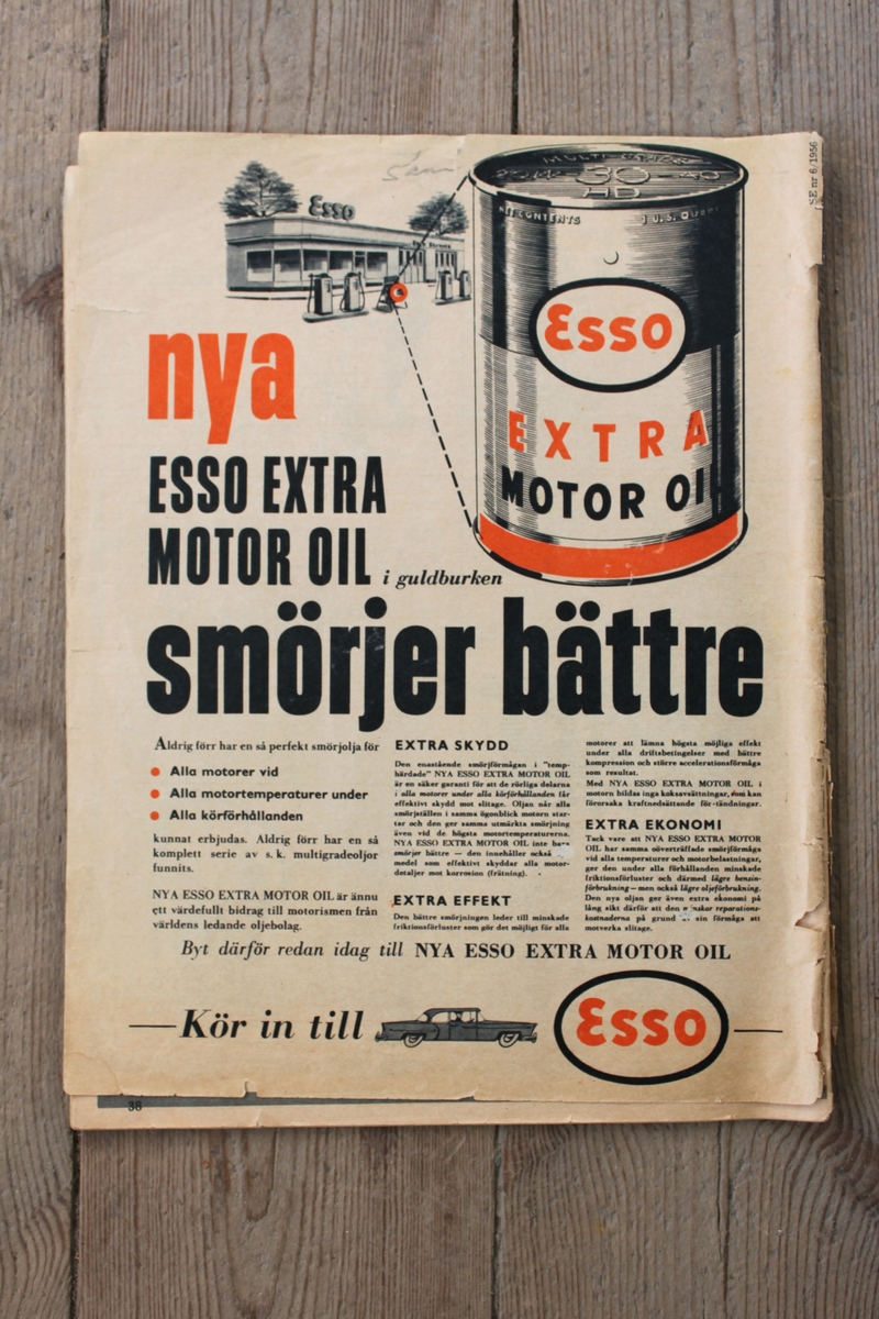 Tidningen "Se" 17-24 februari 1956.