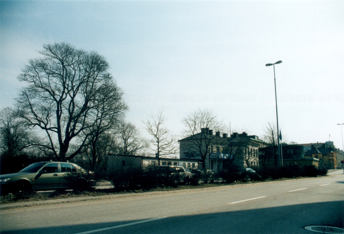 Orig. text: Hamngatan, husen tillhörde Stångebrosjukhuset. -Bild ...