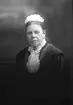 Caroline Louise Berggren, f Stuart (1845-1939) g m 1873 lotsfördelningschefen Anders Viktor Berggren (1840-1922) Berggrenska gården. Svärmor till grosshandlare Erik Kronberg