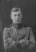 Värnpliktig 376/1 Gustaf Sundling, Kungsbäck, Gävle