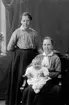 Fru Pettersson och lilla Åke, Kungsbäck, Gävle