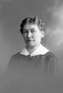 Fröken Th. Öberg. Dr Lindström, Lasarettet