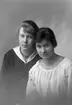Från vänster, Ellen Grääs och Greta Björk.