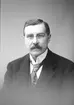 Emil Söderlund. Född 1870. Direktör för Skoglund & Olsson Aktiebolag. Källa: W Lindeberg 