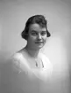 Fröken Ella Larsson. (Gift med Arne Bolling).