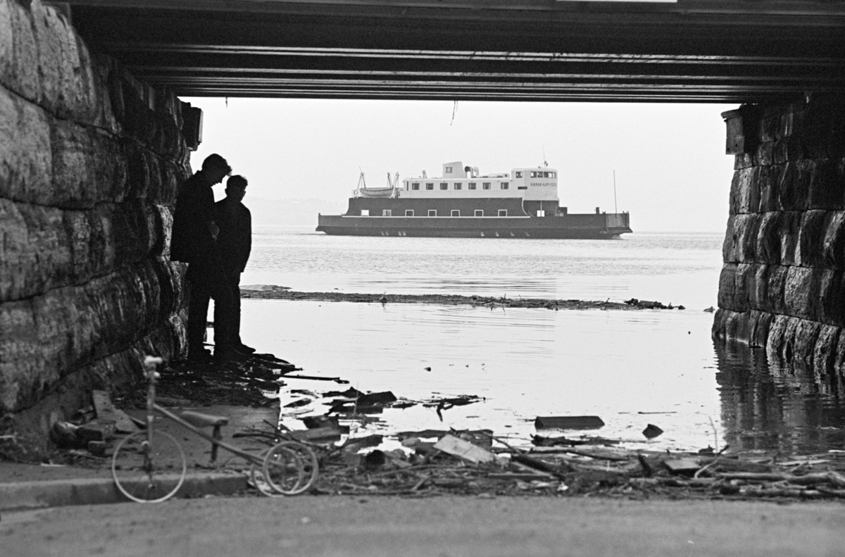 Mjøsa, flom, undergang, Hamar brygge, M/F Hamar-Kapp Ferjen,