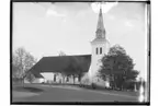 Askers kyrka, norra sidan av kyrkan.
Beställningsnr. AR-909.