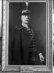 Oljemålning föreställande översten friherre C W H Leuhusen, sekundchef 1893-1904.