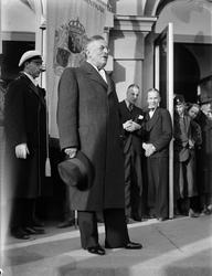 "Upsala hyllar Sven Hedin", Uppsala 1935