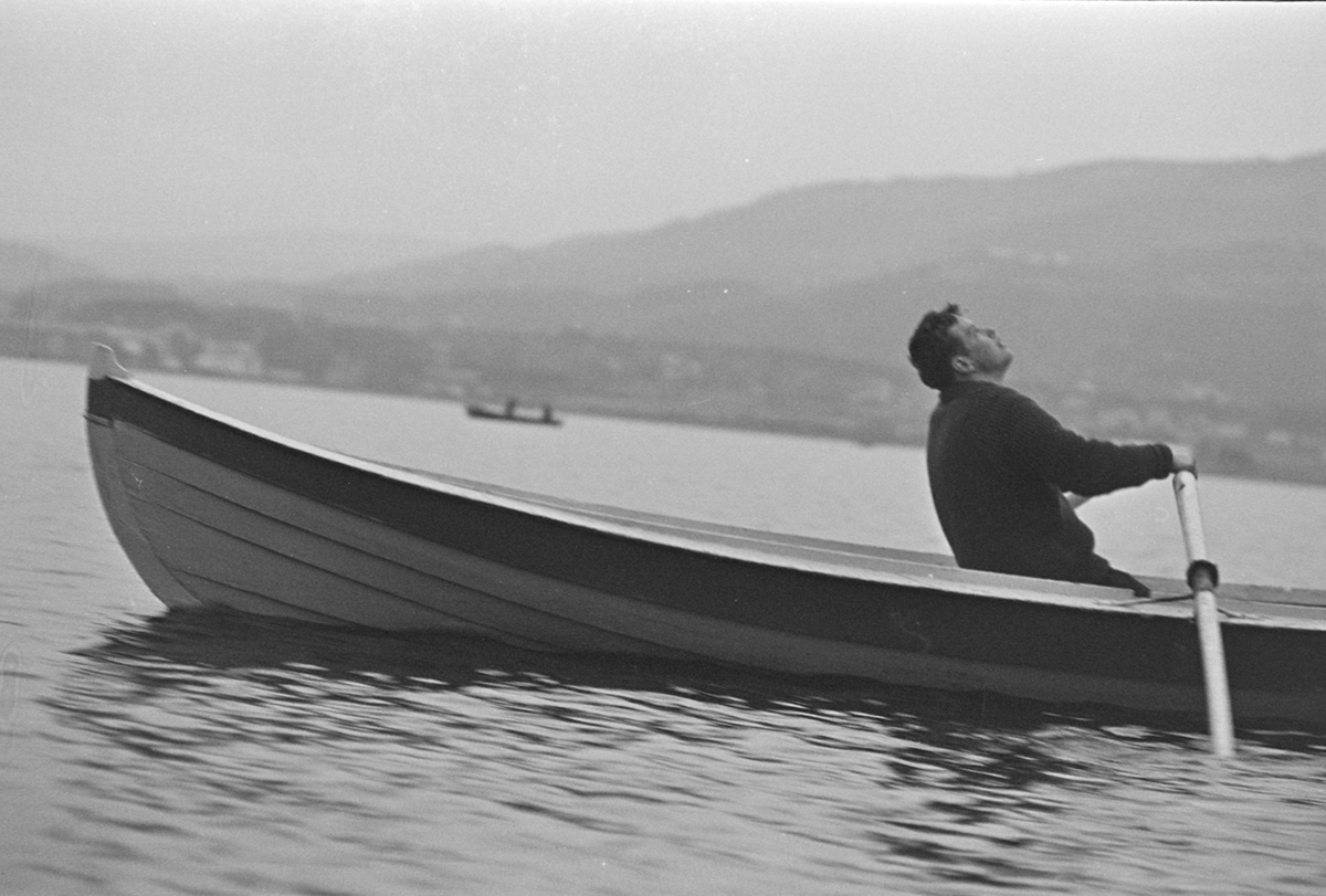 Mjøsfiske,dreggefiske,mjøsørret, Furnesfjorden.