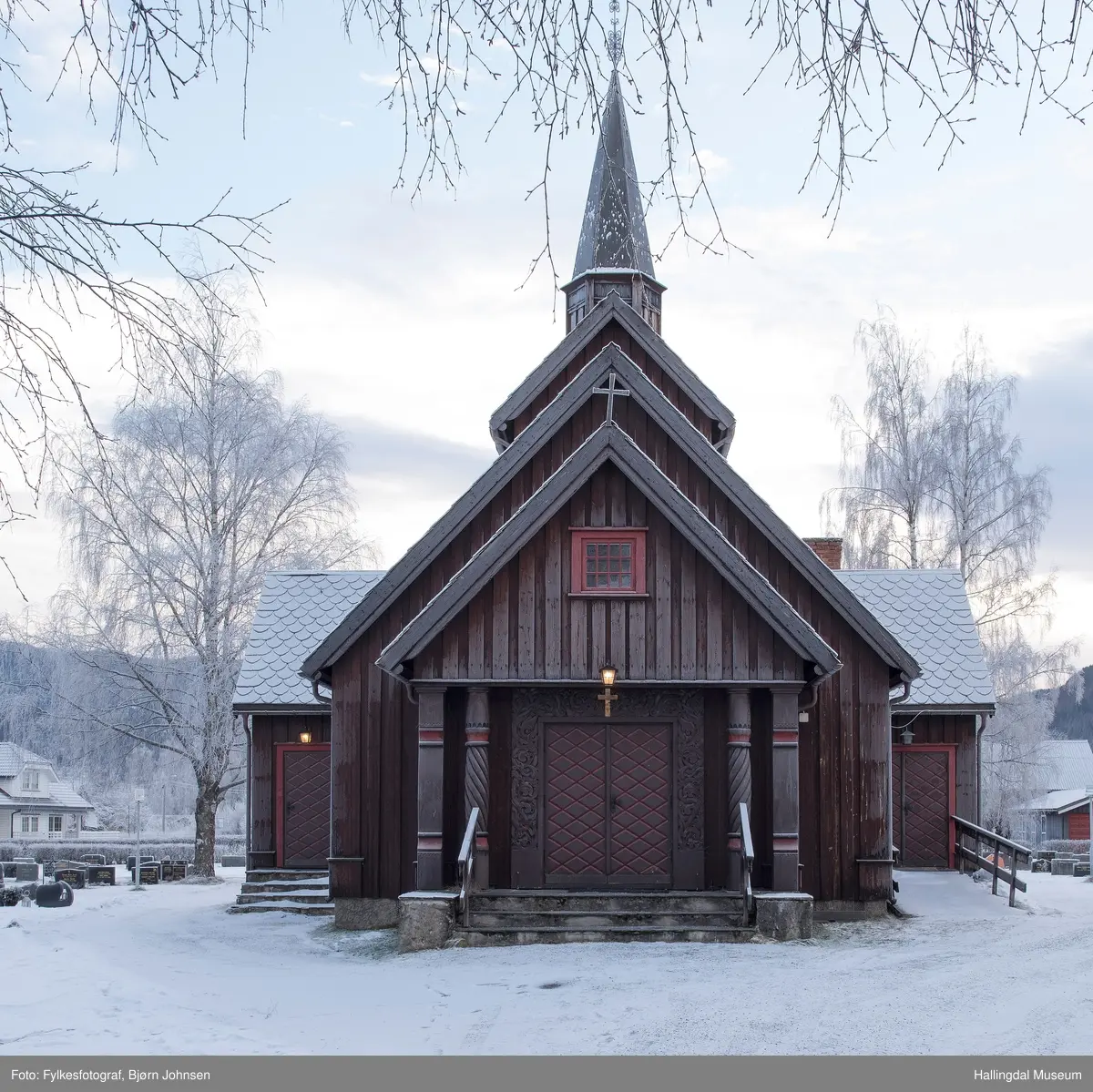 Nes kapell er gravkapellet på Nes kirkegård i Nesbyen i Buskerud fylke. Kapellet er en korskirke som ble oppført i 1953–54. Det er laget som en etterligning av den lokale stavkirken, som ble revet nesten hundre år tidligere. noe eksteriør og interiøret er eksempel på treskjæringer laget av Ole Isakbraaten.