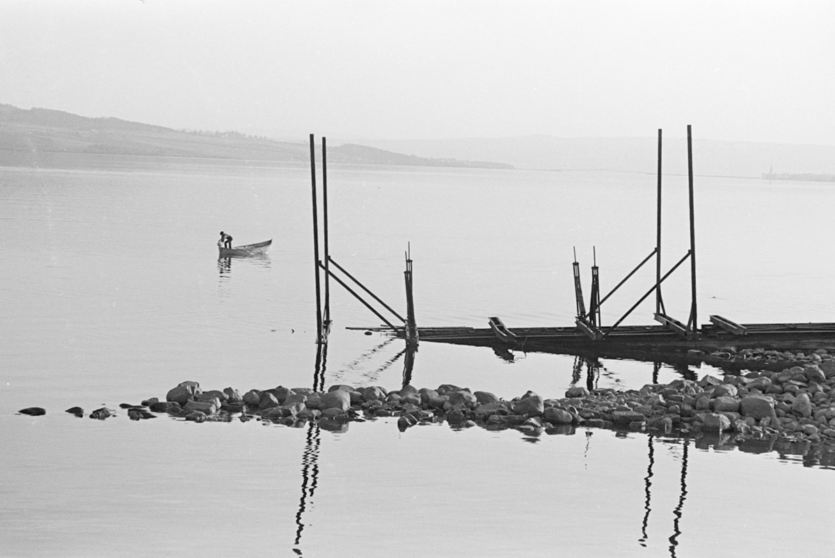 Mjøsa, fritidsbåt, slipp for mjøsbåter, Høiensalodden, Hamar.