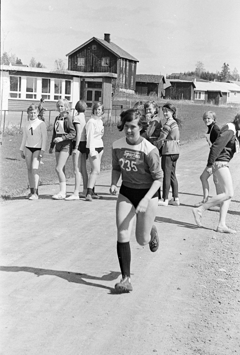 Ener Ungdomsskole, Vang H. Friidrettsdag, stafett,skoleelever,.