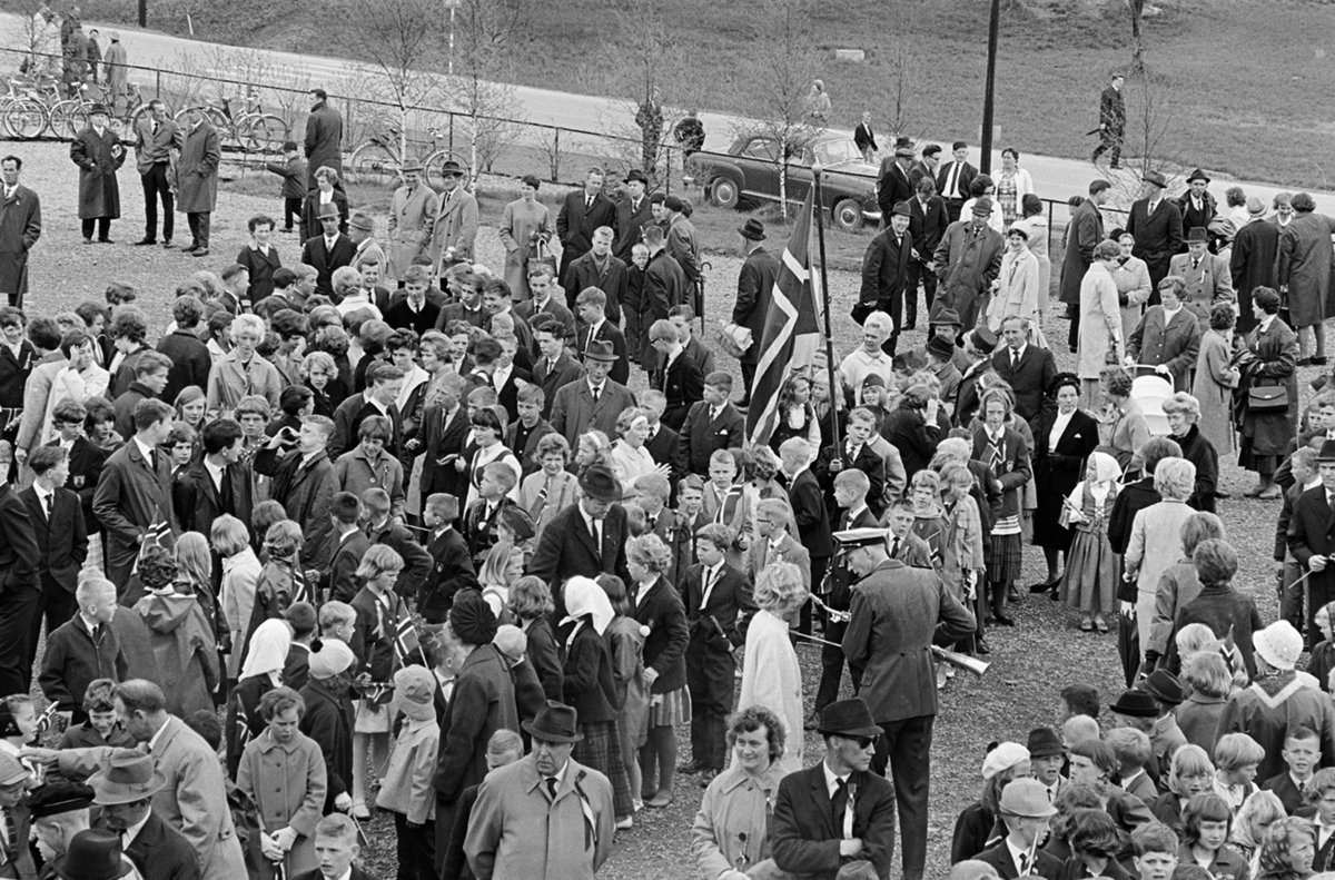 17.mai 1965, barnetog, Ridabu, Vang H.