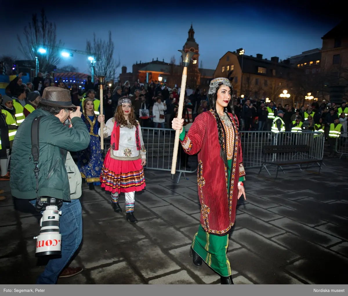 Eldfesten, Persiskt nyår, i Kungsträdgården i Stockholm 2017.