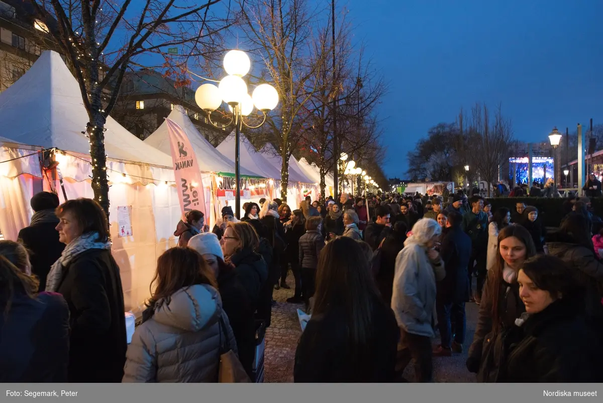 Eldfesten, Persiskt nyår, i Kungsträdgården i Stockholm 2017.