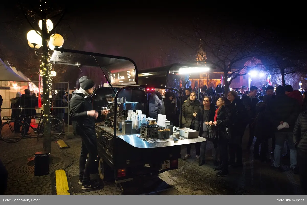 Eldfesten, Persiskt nyår, i Kungsträdgården i Stockholm 2017.