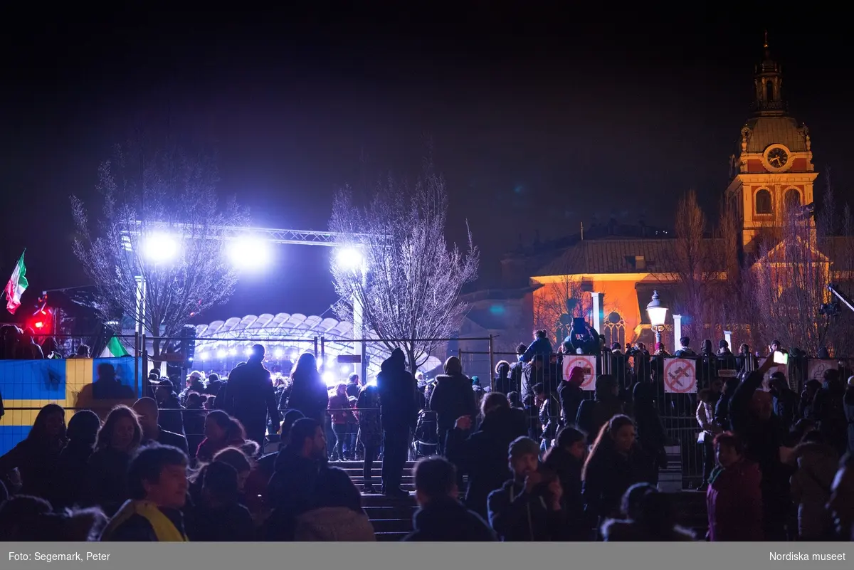 Eldfesten, Persiskt nyår, i Kungsträdgården i Stockholm 2017.