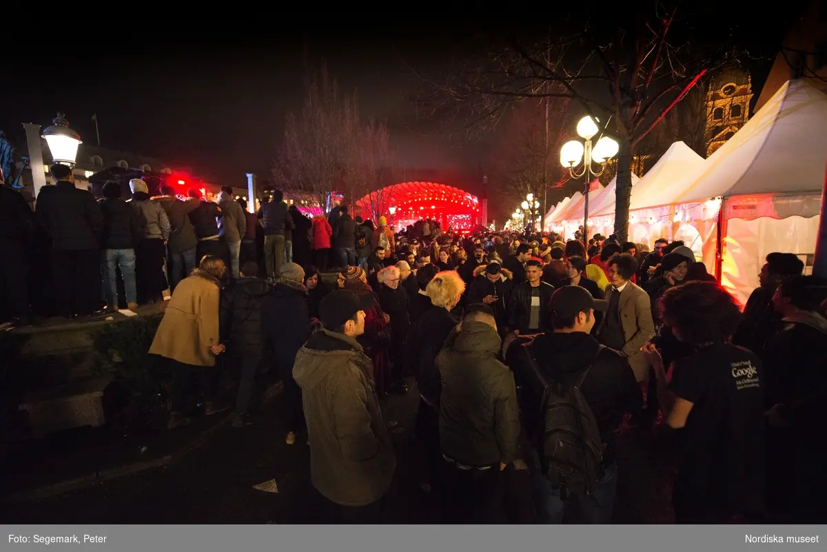 Eldfesten, Persiskt nyår, i Kungsträdgården i Stockholm 2017.