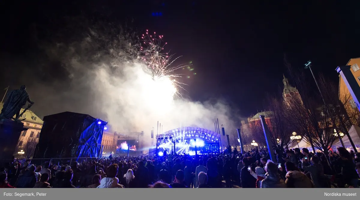 Eldfesten, Persiskt nyår, i Kungsträdgården i Stockholm 2017.