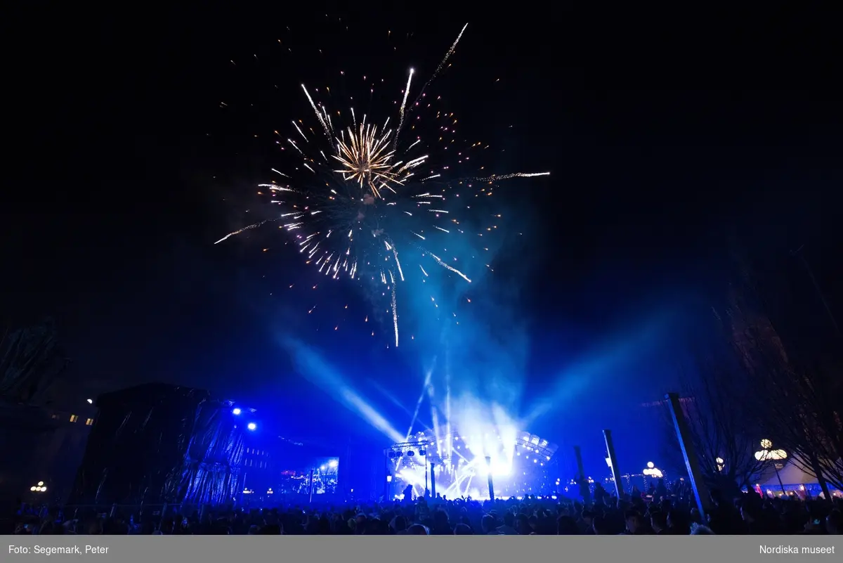 Eldfesten, Persiskt nyår, i Kungsträdgården i Stockholm 2017.