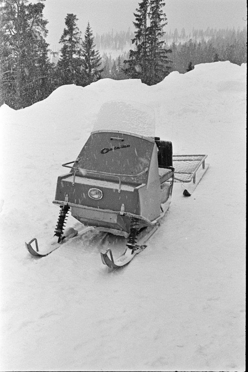 Snøscooter, Alvdal, ukjent sted.