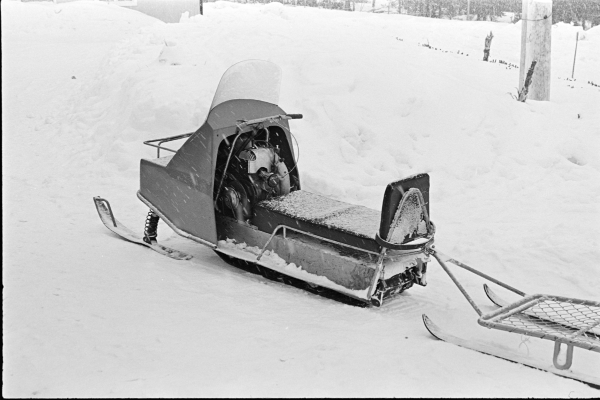 Snøscooter, Alvdal, ukjent sted.