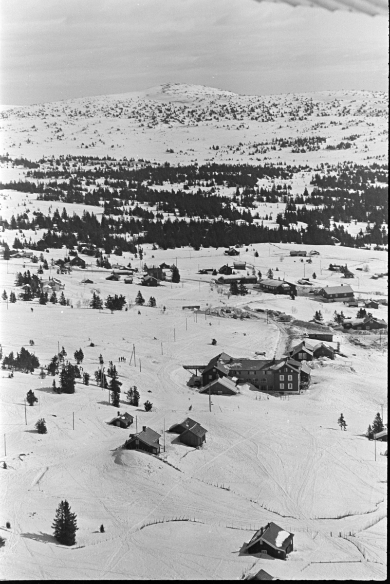 Sjusjøen, Sjusjøen handel, Gråten, flyfoto