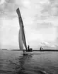 Segelbåt.