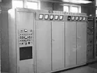 Karlsborg. Radiostationen. Inmätning av nya KV-sändaren 1964.