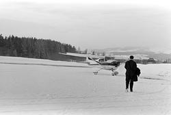 Hamar flyplass, Stavsberg, småfly,