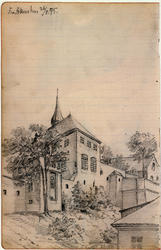 Fra Akershus festning [papirkunst]