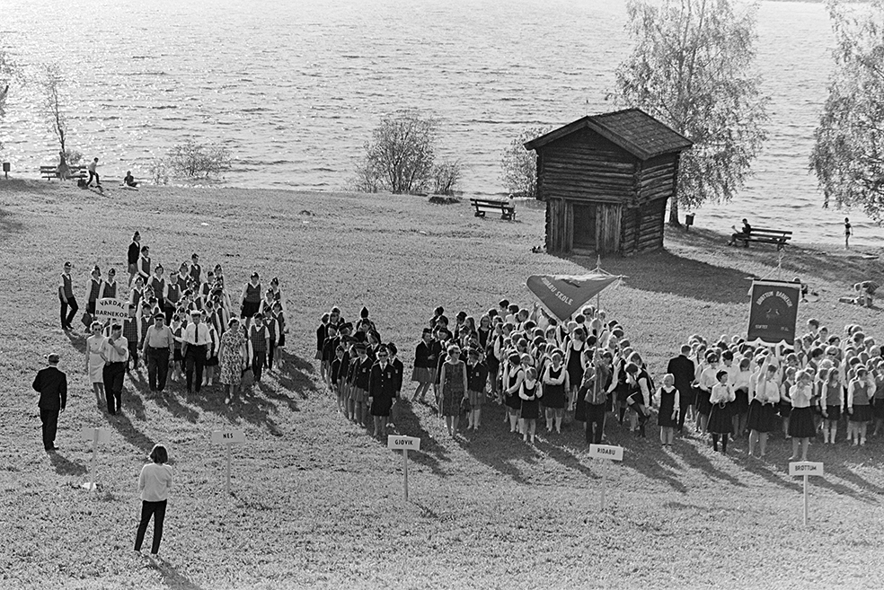Barnesangstevne på Domkirkeodden.