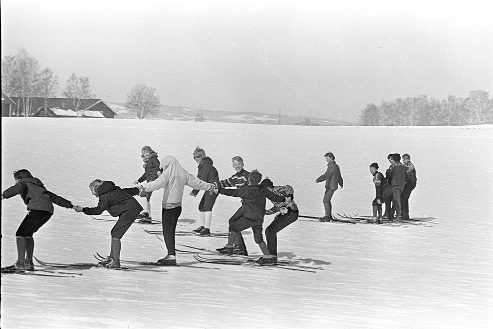 Ener Ungdomsskole, Vang H. Klassetur, skitur, Sælidjordet.