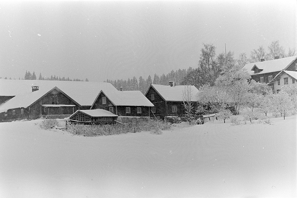 Alu, Alhaug østre, eksteriør,vinter