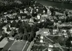 Flygfoto över Gamleby.