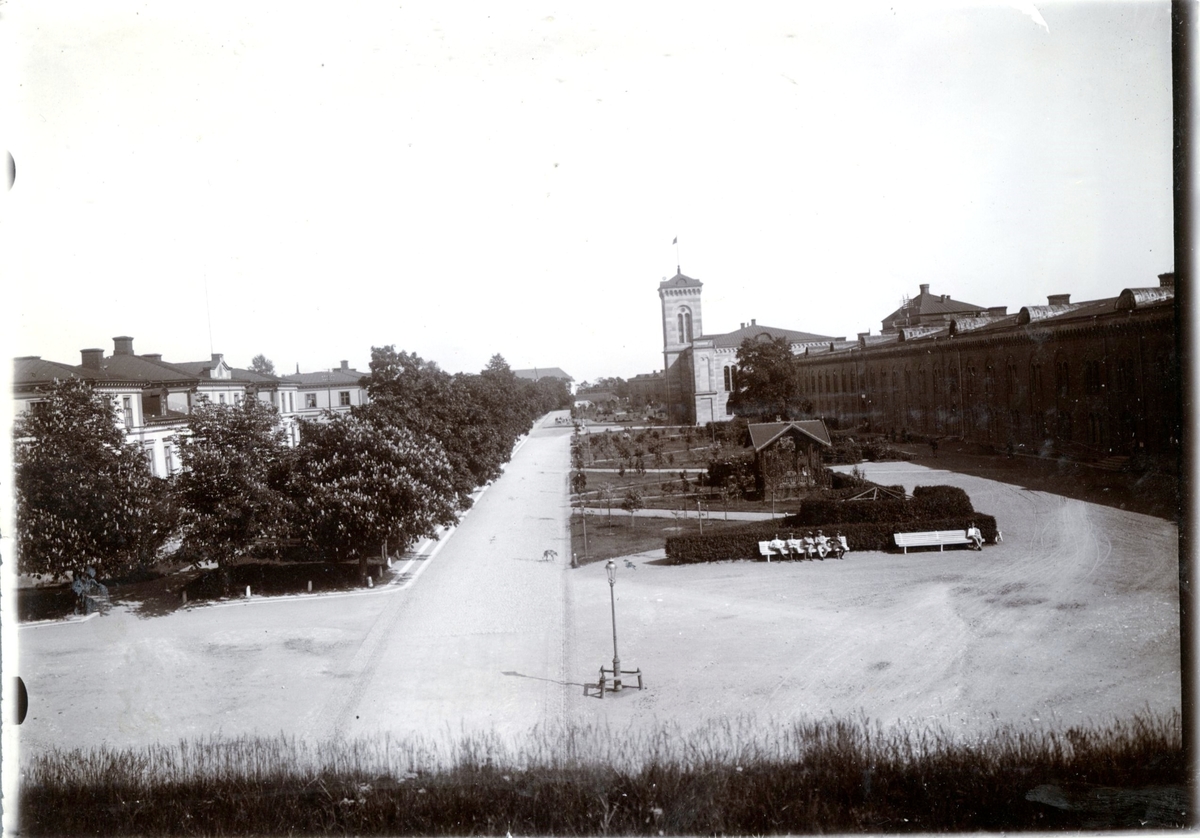 Karlsborg, Befälsgatan.