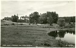 Postkort med motiv av Frk. Kocks pensjonat, Jaren, Hadeland.