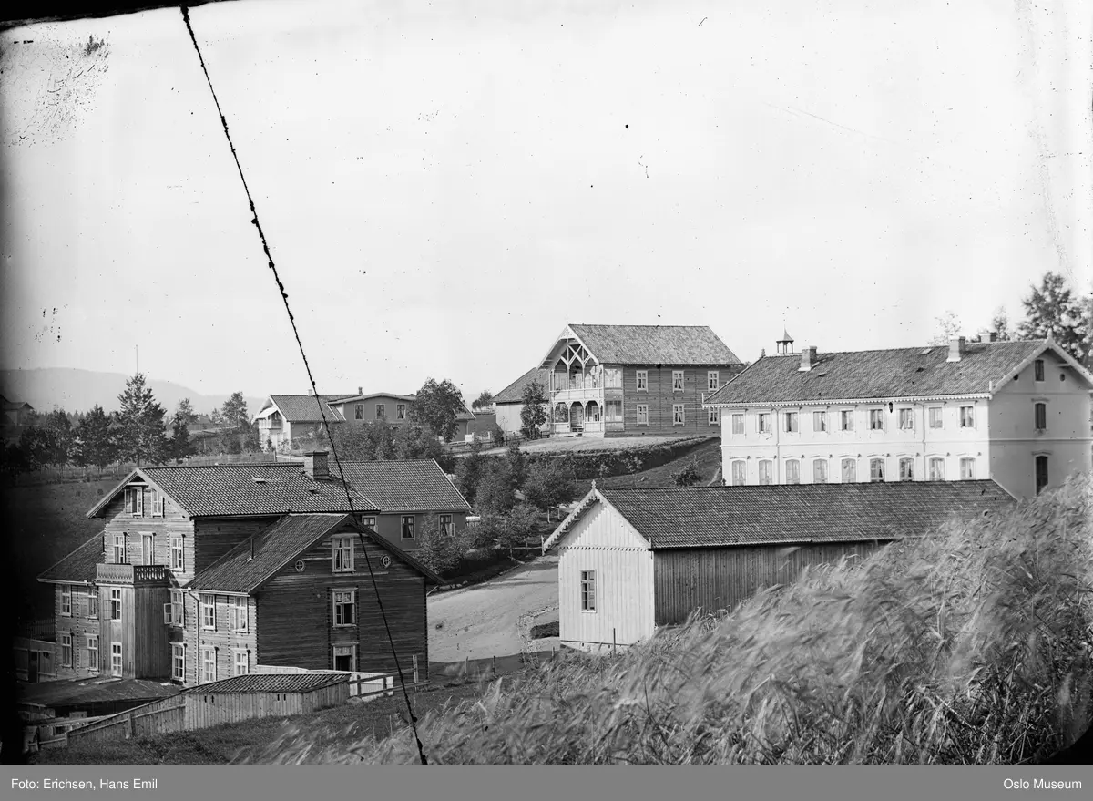 Grefsen sanatorium, kornåker