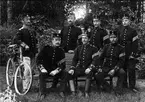 Infanterivolontärskolan Karlsborg, senare rekrytskolan för infanteriets off- och res. off. Aspiranter, 1878 - 1927. Dist. Korp 1905.