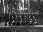 Gruppbild, officerare 1903 - 1904.